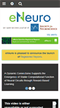 Mobile Screenshot of eneuro.org